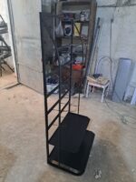 استند ،ارتفاع 160 سانت 2 طبقه ورق 6 طبقه مسوار 5 رنگ استاتیک - تصویر 2